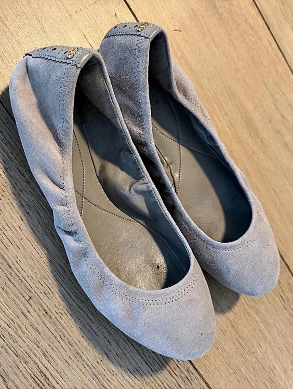 Cole Haan Suede Ballet Flats - size 8